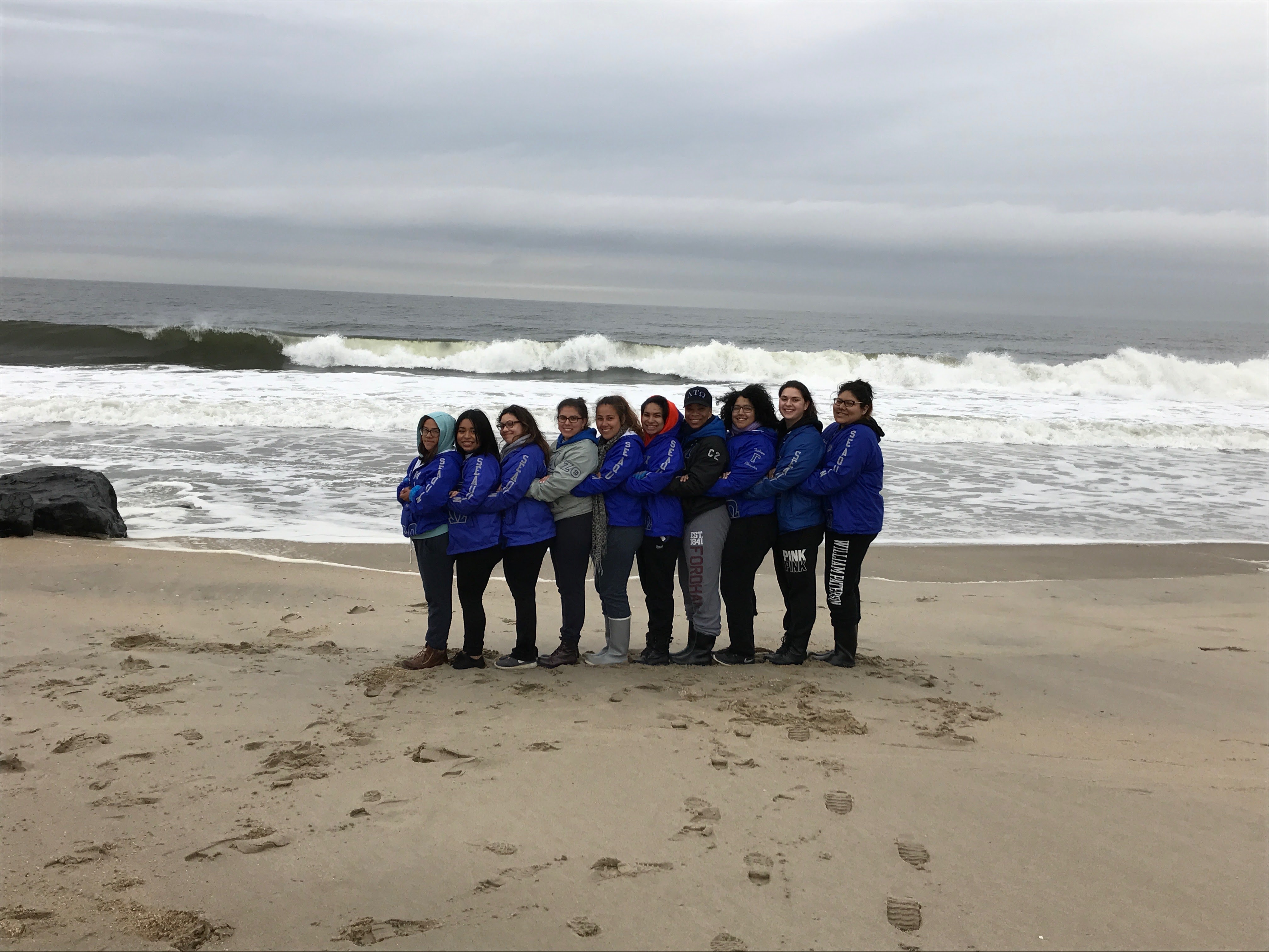 Beach Sweeps 2017 with our sisters!