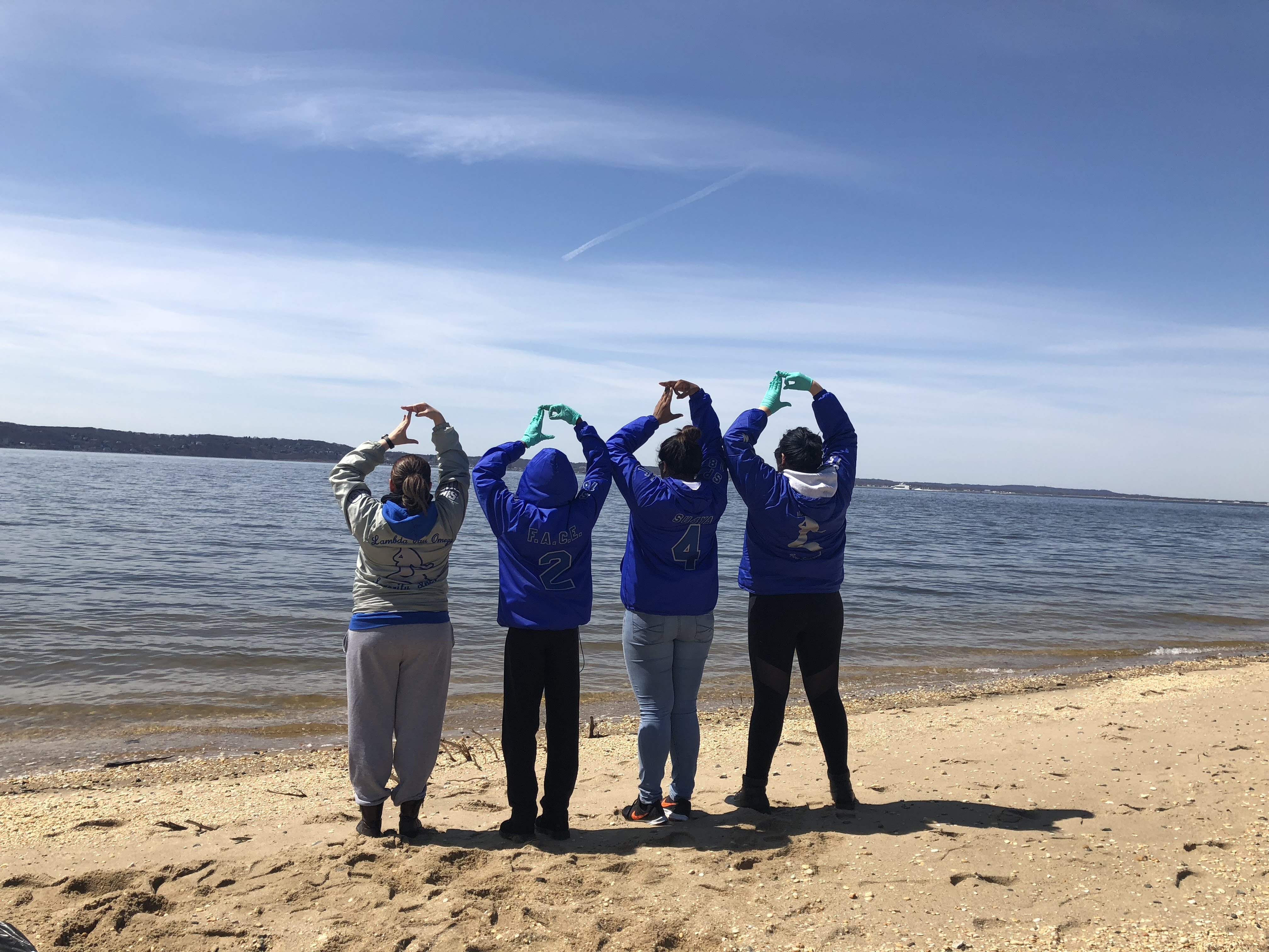 Beach Sweeps 2018 with our sisters!