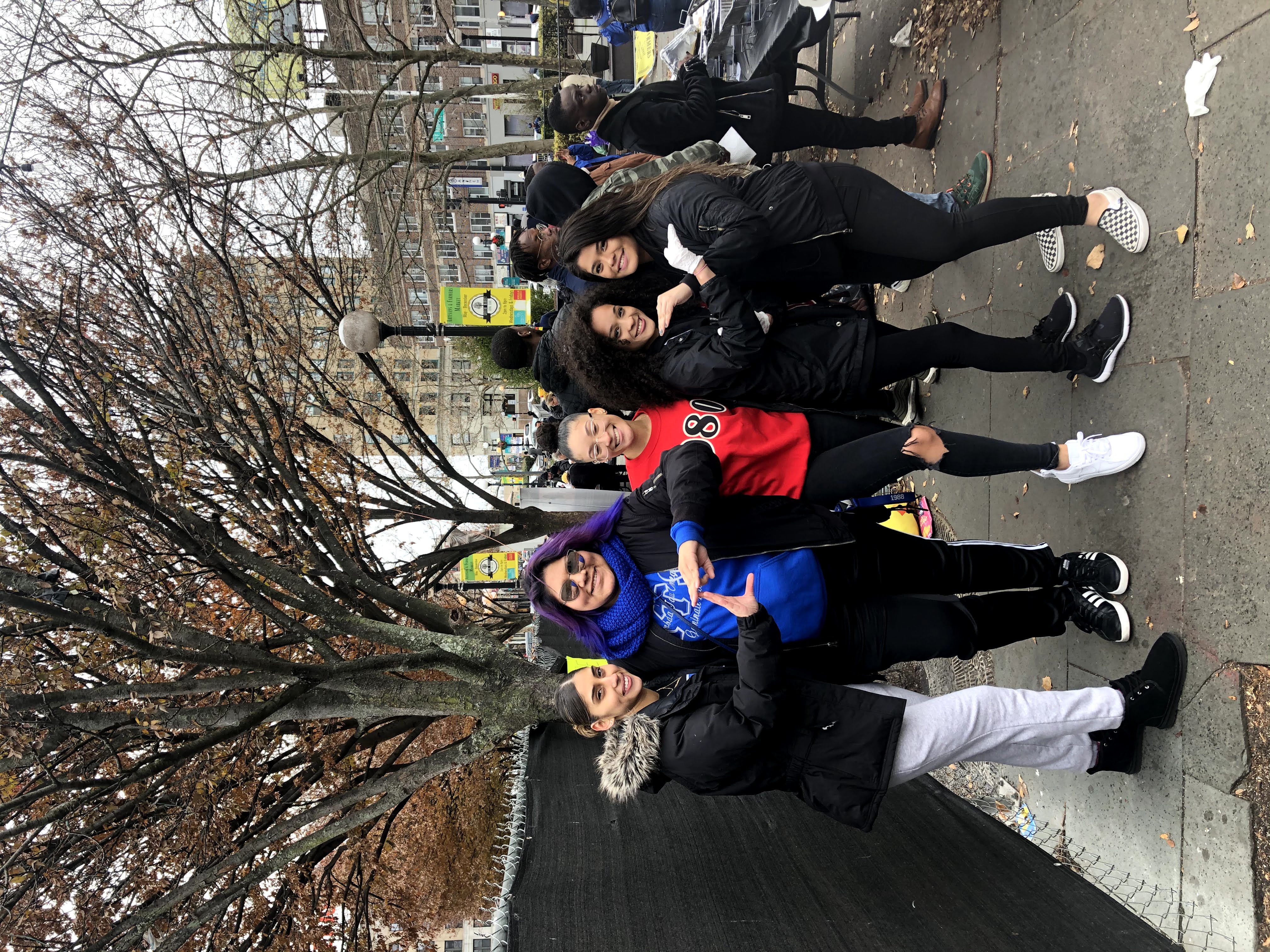 Our chapter sisters feeding the Homeless in Jersey City