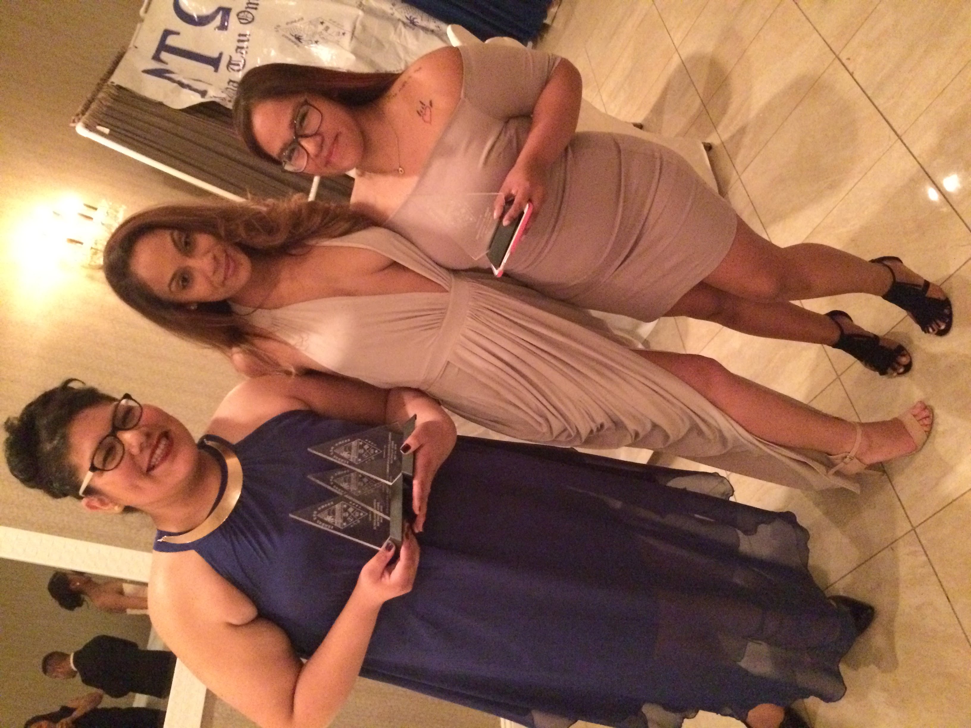 OUR BETA SISTERS AND THEIR DEAN