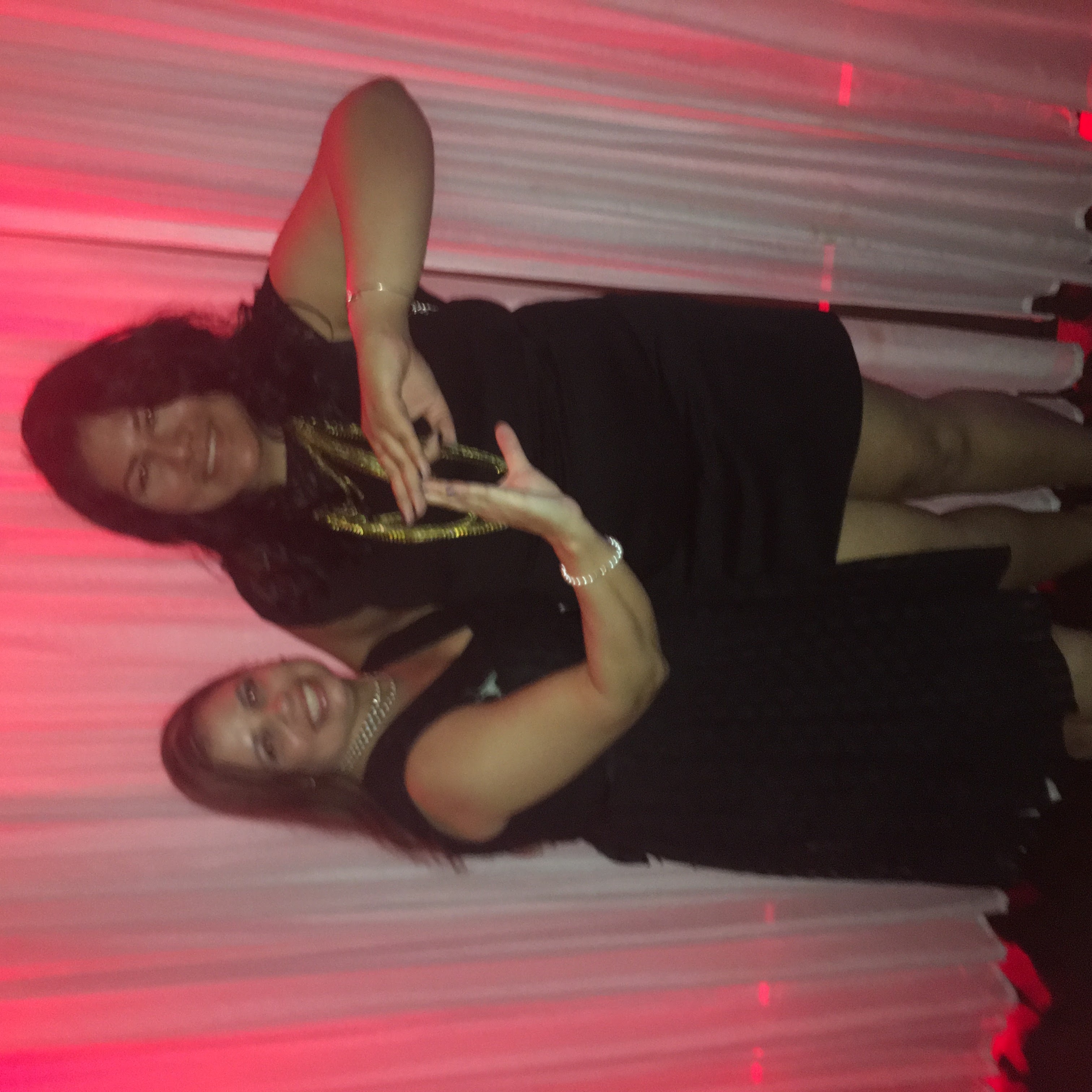 MICHELLE AND DELIA AT SEA FORMAL