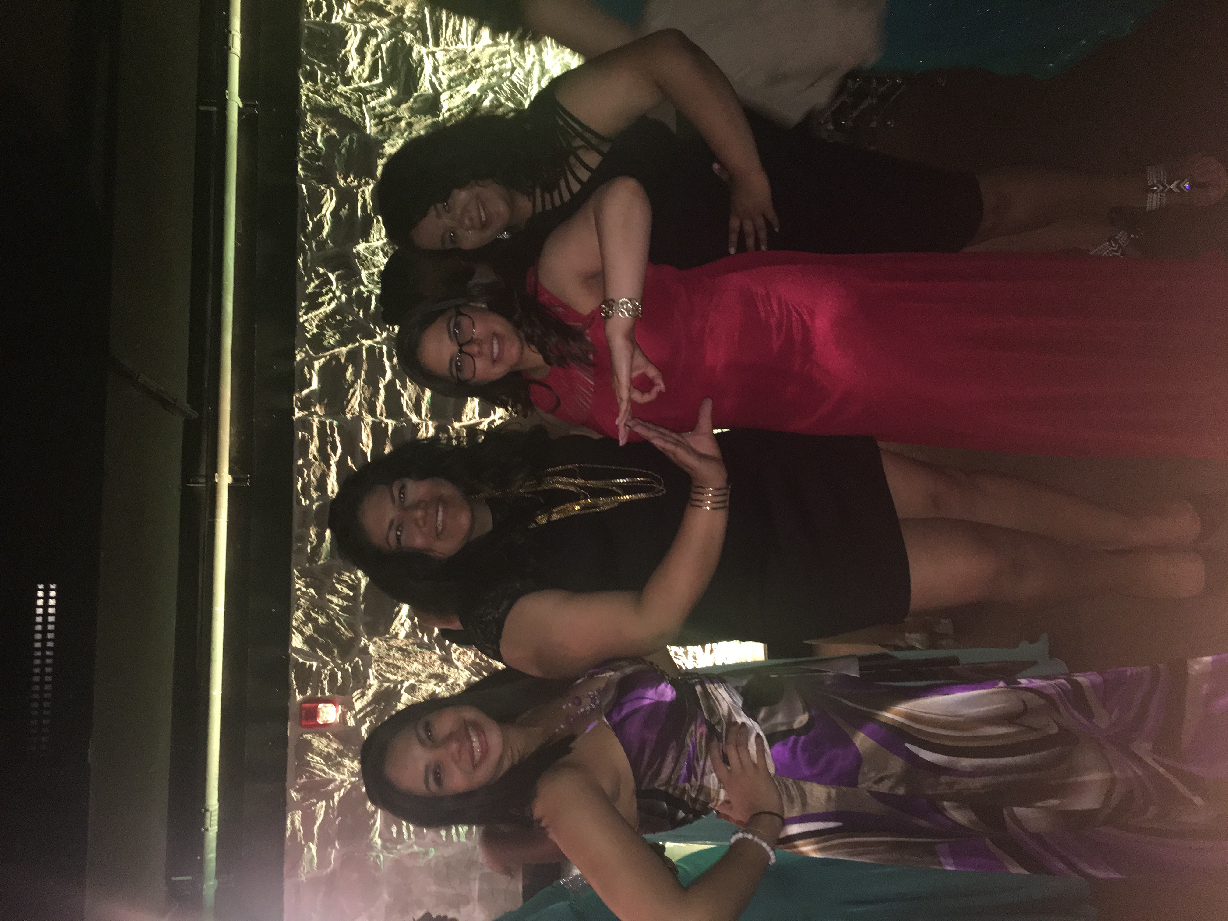 OUR SISTERS AND THEIR MC AT SEA FORMAL.