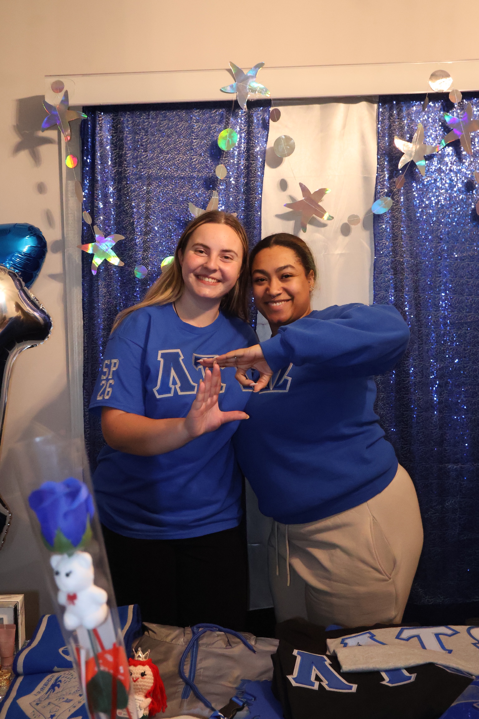 Bridget and Sadaya from our Alpha Alpha Chapter